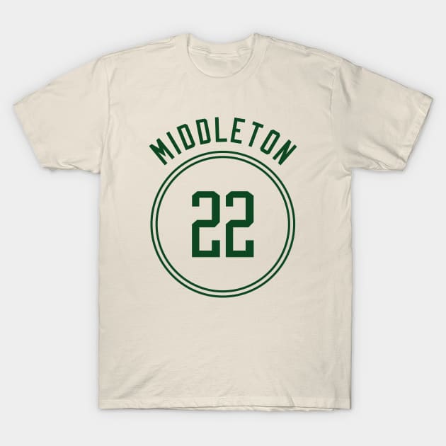 Khris Middleton Name and Number T-Shirt by Legendary